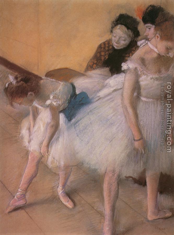 Edgar Degas : Before the Rehearsal